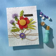 Spellbinders Wax Sealed - Mini 3D Wax Seal Stamp / Puffy Heart